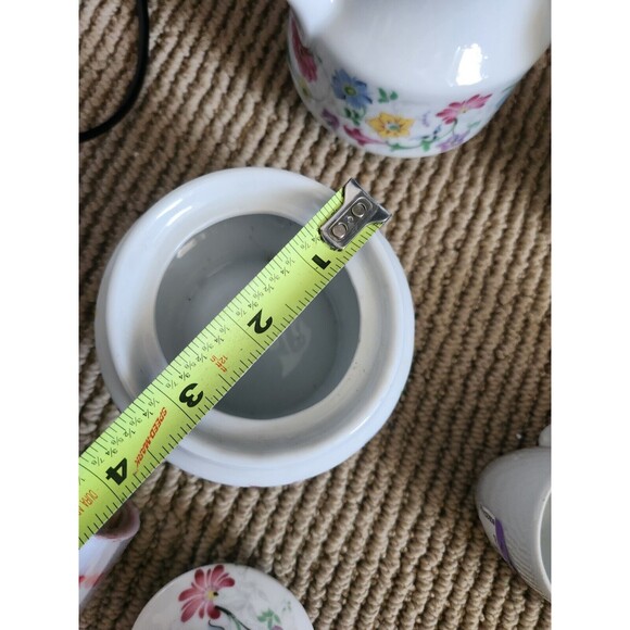 Pottery Teapot Set Ceramic Uch And Def Valencia Pottery Pre-owned Condition - Picture 11 of 14